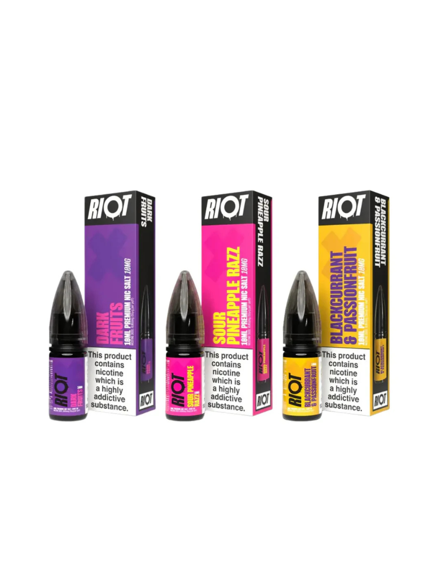 Riot X Nic Salt E-Liquid