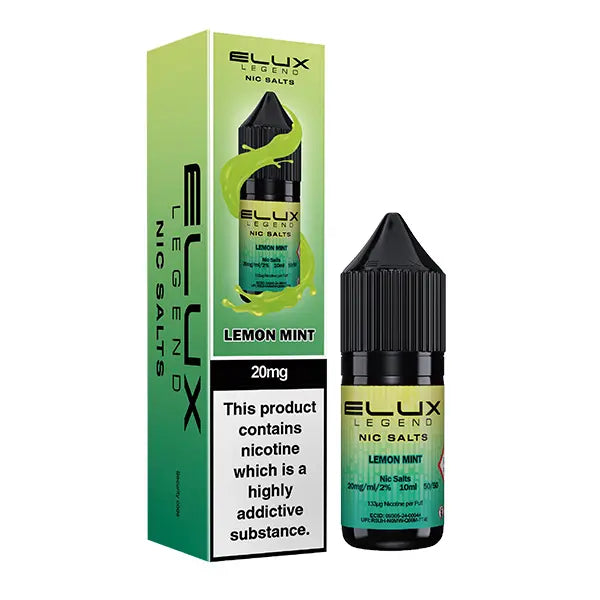 Elux Legend 10ml Nic Salt – 30 Top Flavours