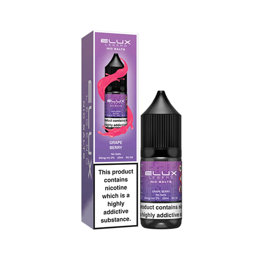 Elux Legend 10ml Nic Salt – 30 Top Flavours