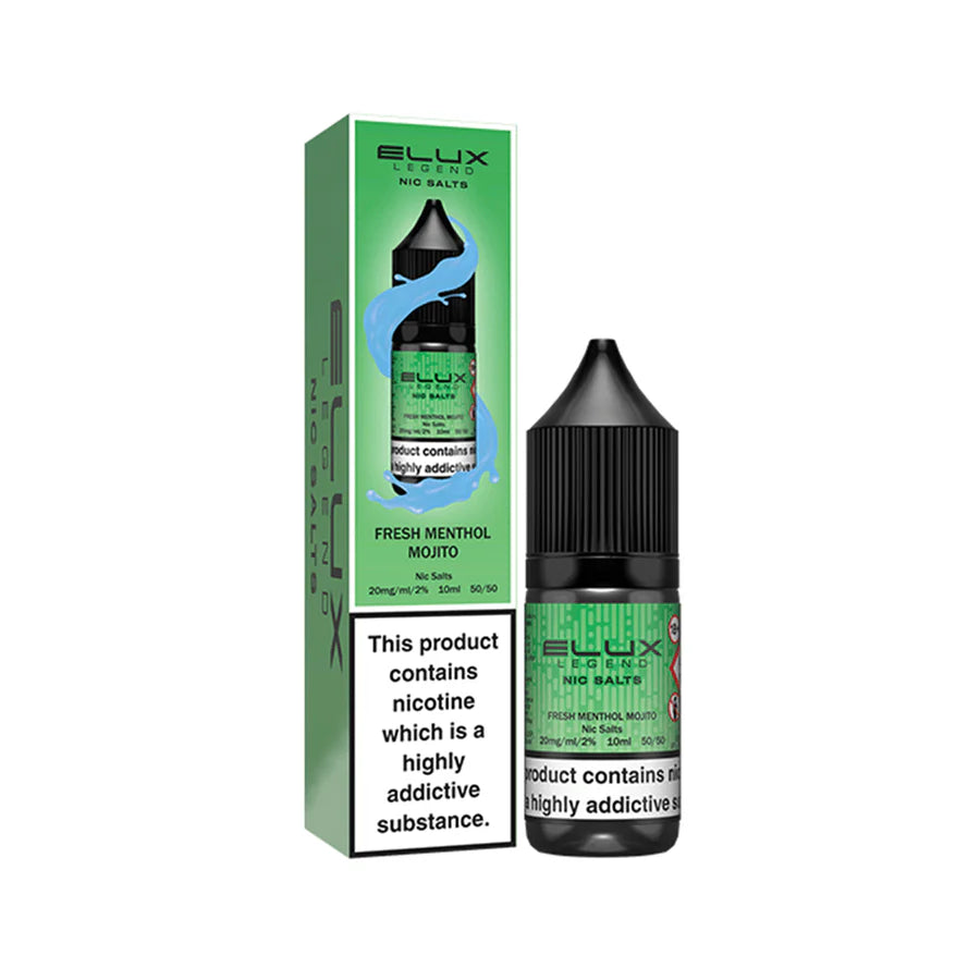 Elux Legend 10ml Nic Salt – 30 Top Flavours