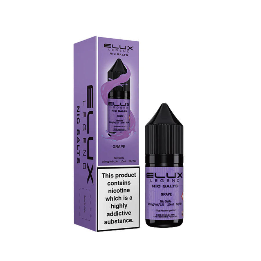 Elux Legend 10ml Nic Salt – 30 Top Flavours
