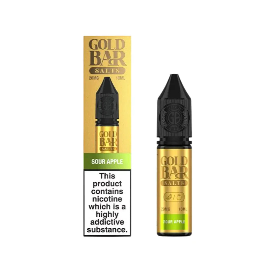 Gold Bar E-liquid Nic Salts
