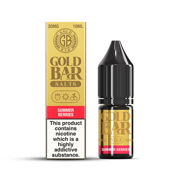 Gold Bar E-liquid Nic Salts