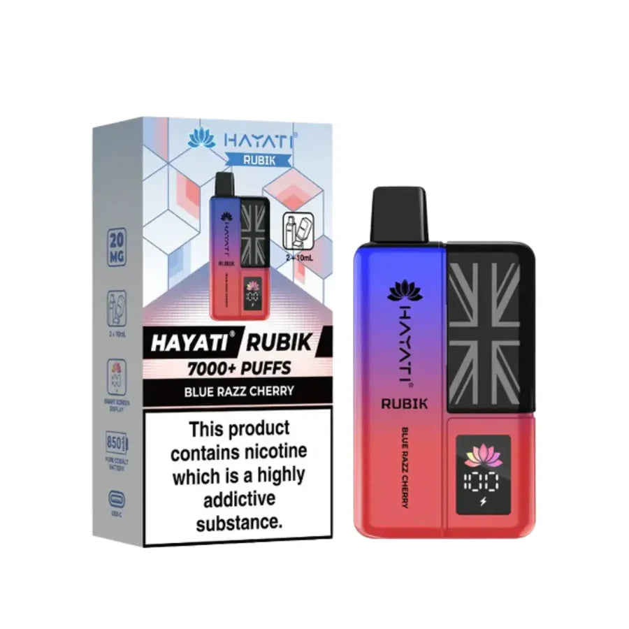Hayati Rubik 7000 Puff Prefilled Vape Kit