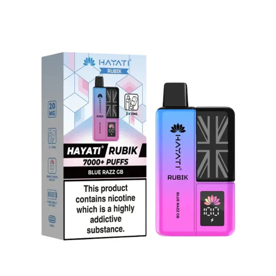 Hayati Rubik 7000 Puff Prefilled Vape Kit