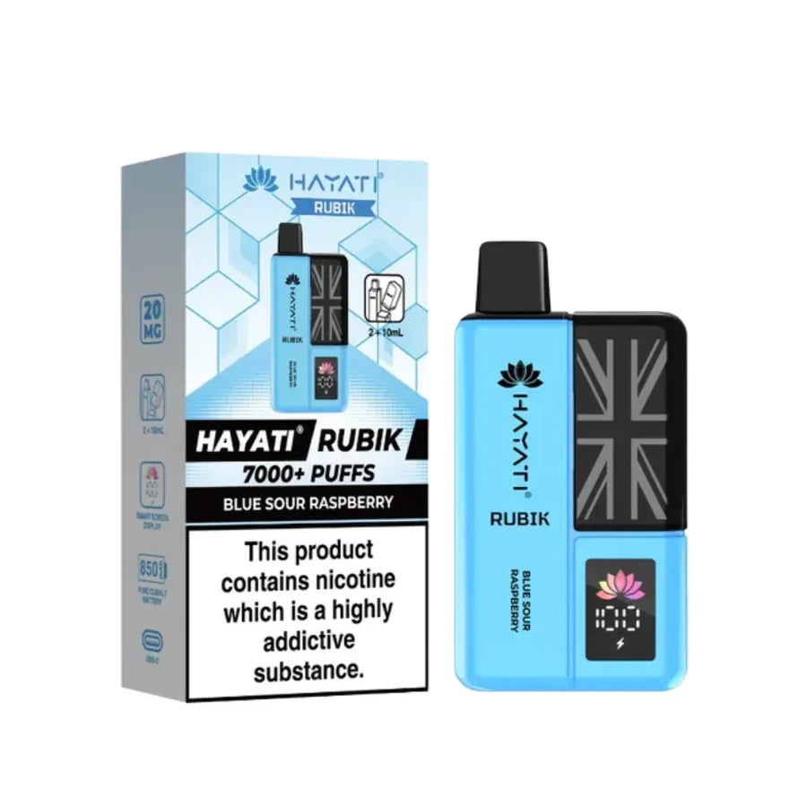 Hayati Rubik 7000 Puff Prefilled Vape Kit