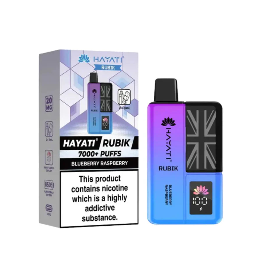 Hayati Rubik 7000 Puff Prefilled Vape Kit