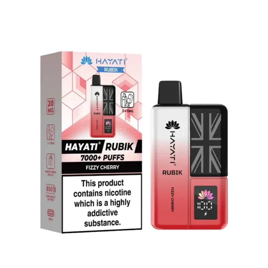 Hayati Rubik 7000 Puff Prefilled Vape Kit