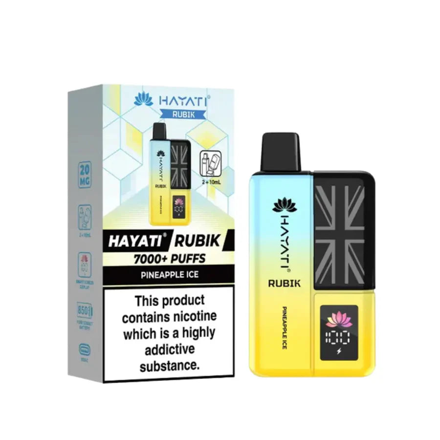 Hayati Rubik 7000 Puff Prefilled Vape Kit