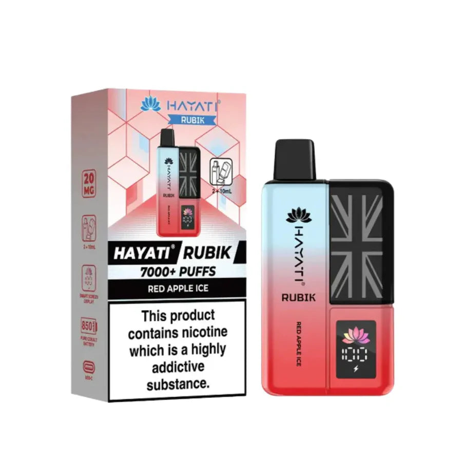 Hayati Rubik 7000 Puff Prefilled Vape Kit