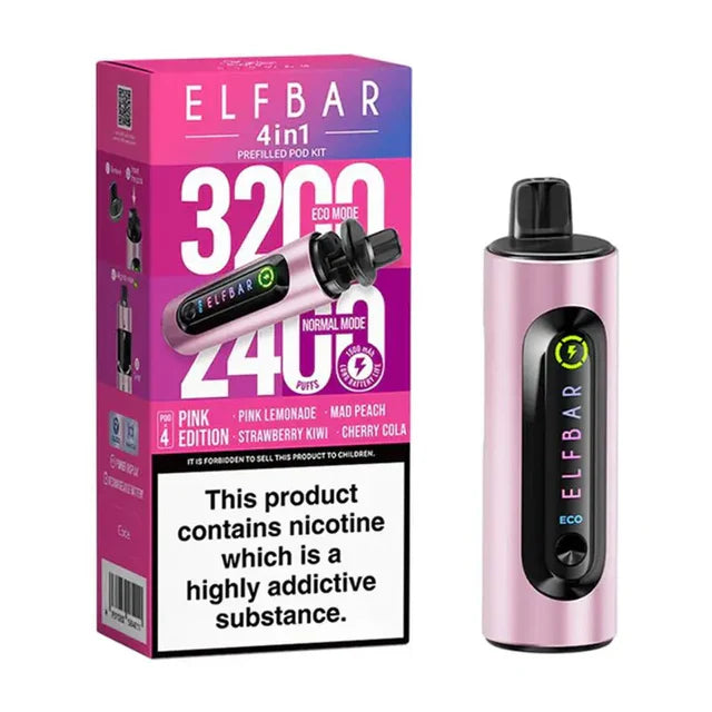 Elf Bar 4 in 1 Prefilled Pod Kit