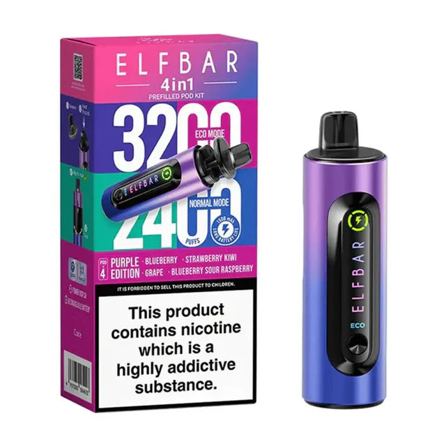 Elf Bar 4 in 1 Prefilled Pod Kit